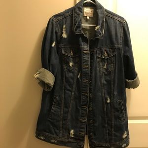 Torrid denim jacket size 1